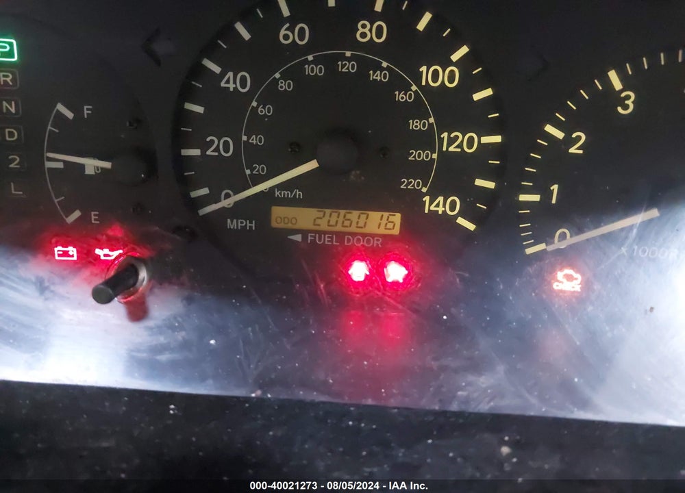 2001 TOYOTA CAMRY VIN: JT2BF28K810331878