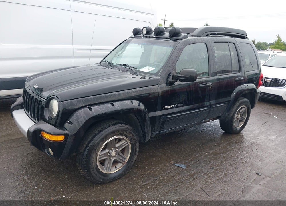 2003 JEEP LIBERTY RENEGADE VIN: 1J4GL38K13W648150