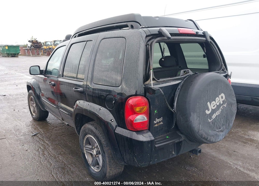 2003 JEEP LIBERTY RENEGADE VIN: 1J4GL38K13W648150