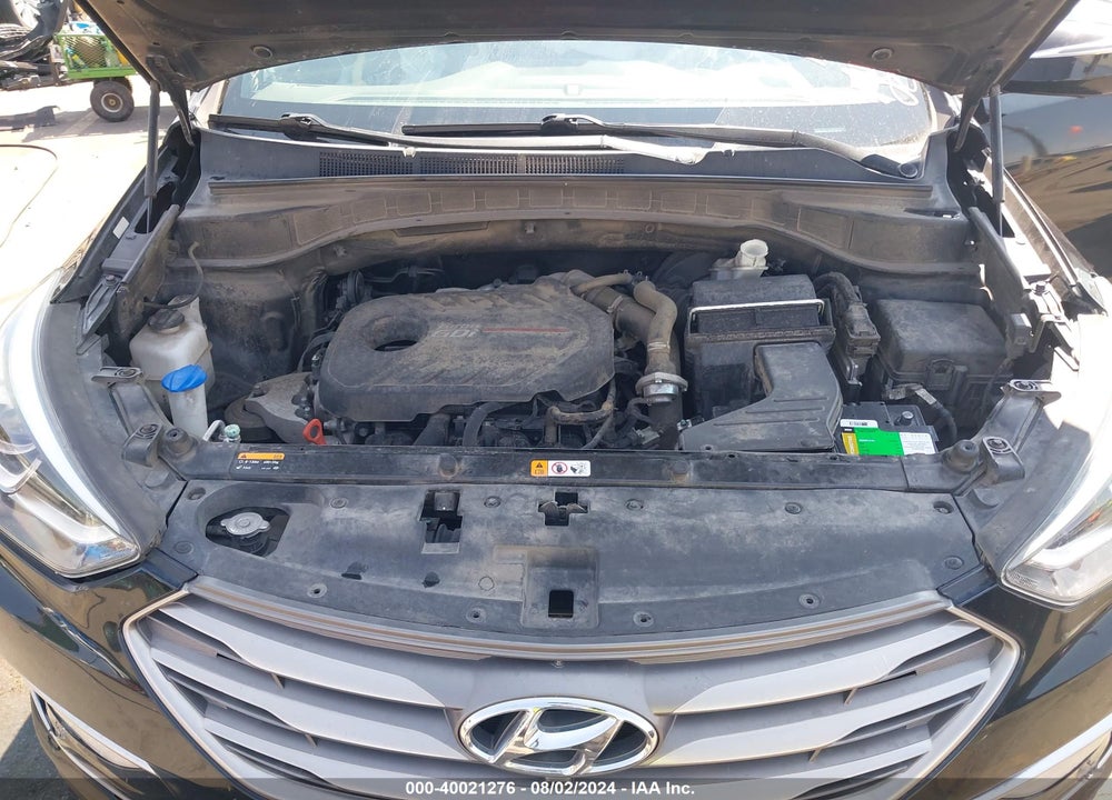 2017 HYUNDAI SANTA FE SPORT 2.0T ULTIMATE VIN: 5XYZWDLAXHG484878