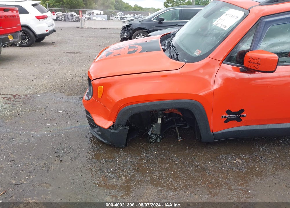 2016 JEEP RENEGADE LATITUDE VIN: ZACCJBBT8GPD27215