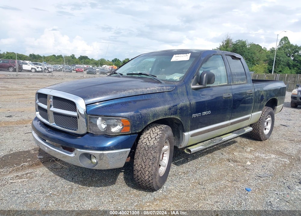 2003 DODGE RAM 1500 SLT/LARAMIE/ST VIN: 1D7HU18N33S130804