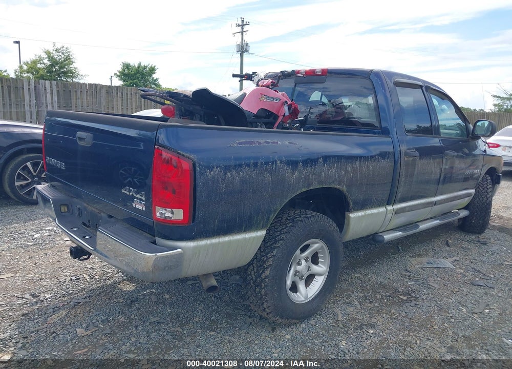 2003 DODGE RAM 1500 SLT/LARAMIE/ST VIN: 1D7HU18N33S130804