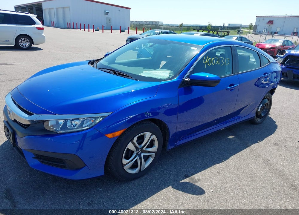 2018 HONDA CIVIC LX VIN: 19XFC2F58JE043168