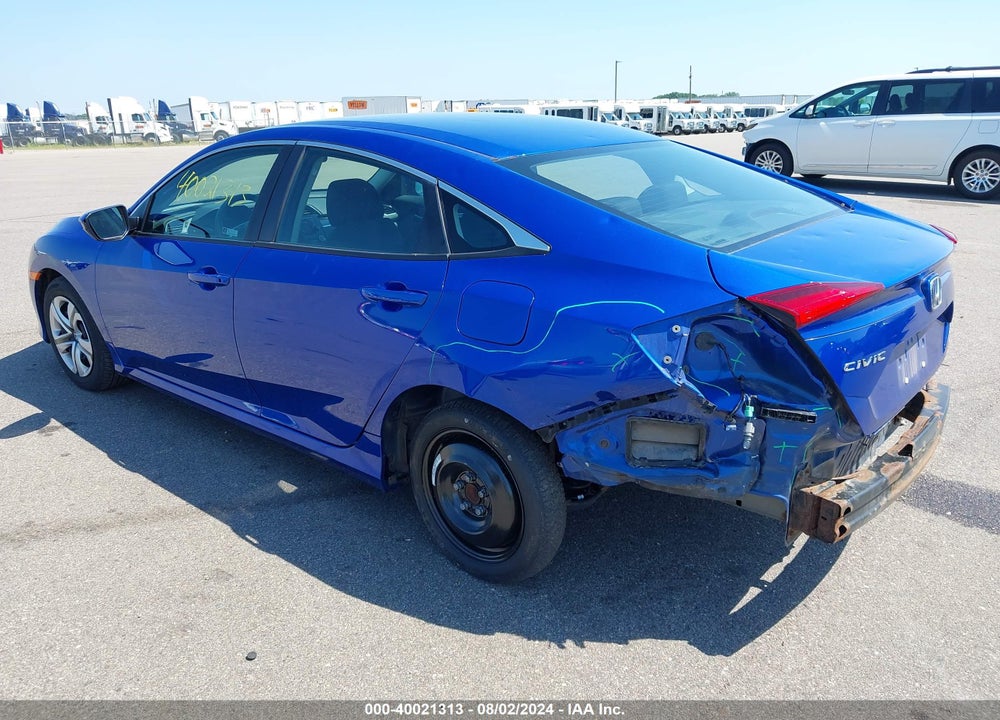 2018 HONDA CIVIC LX VIN: 19XFC2F58JE043168