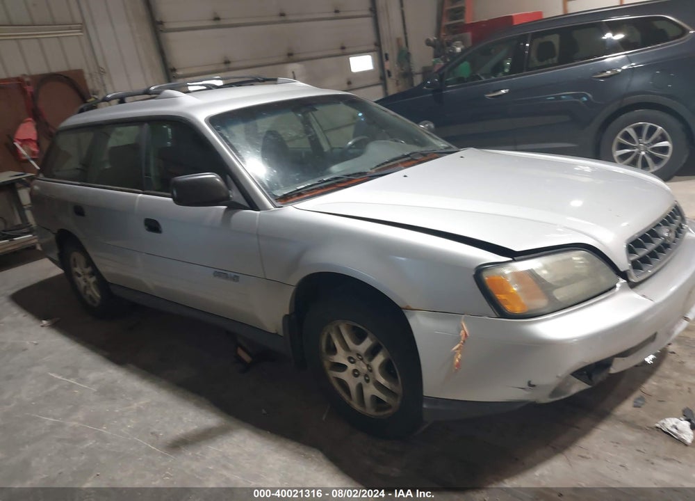 2004 SUBARU OUTBACK VIN: 4S3BH675147620813
