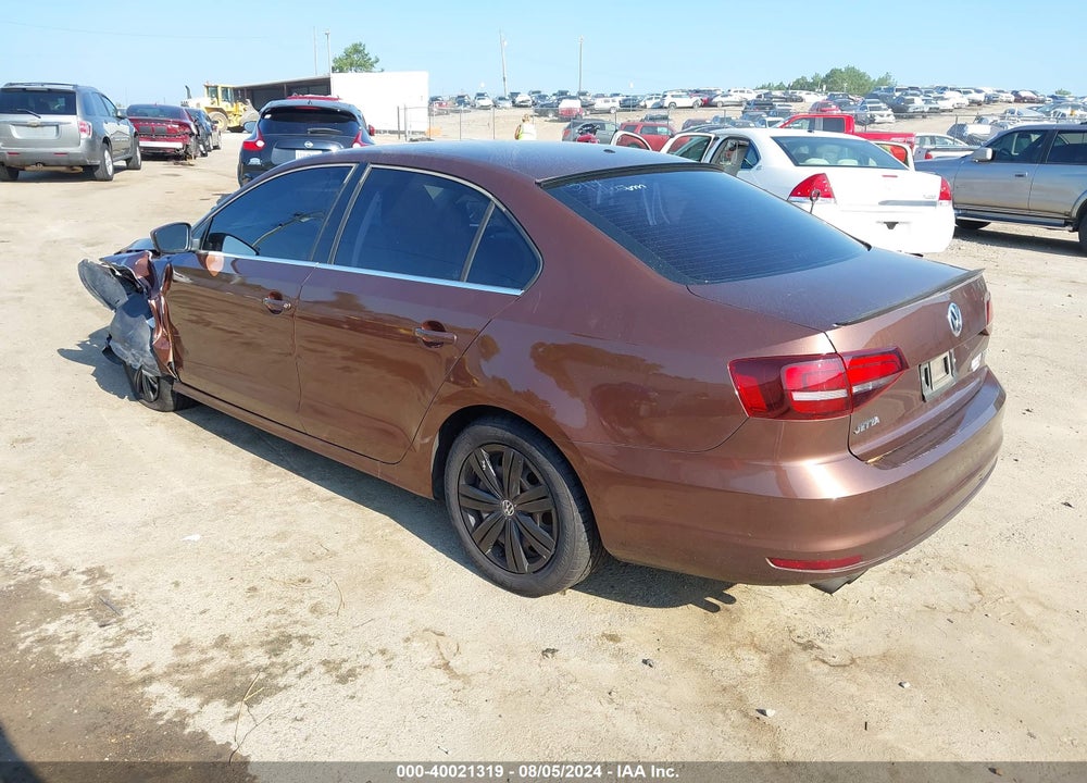 2017 VOLKSWAGEN JETTA VIN: 3VW167AJ9HM250717