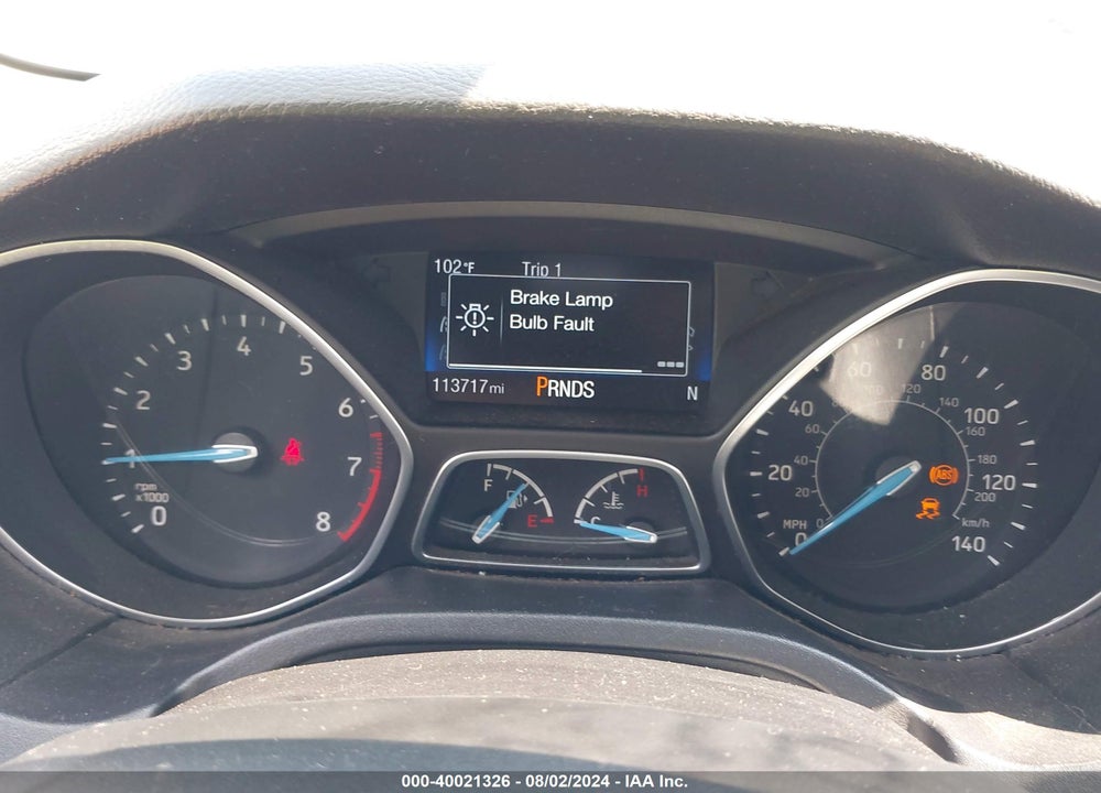 2017 FORD FOCUS SEL VIN: 1FADP3M24HL220008