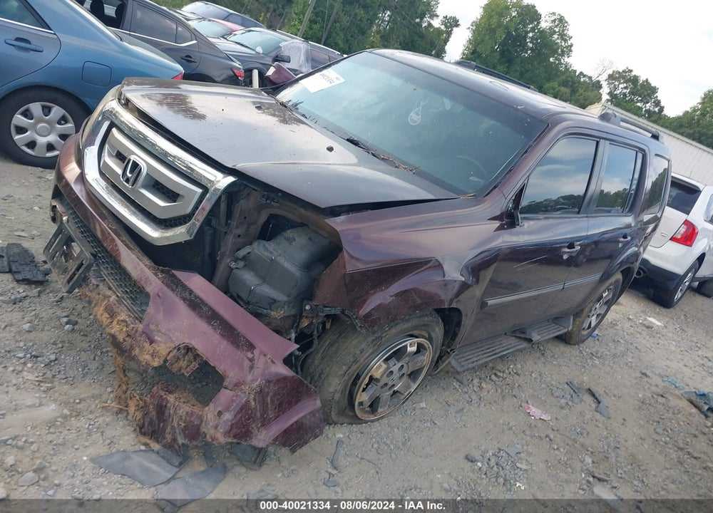 2010 HONDA PILOT TOURING VIN: 5FNYF4H90AB004600