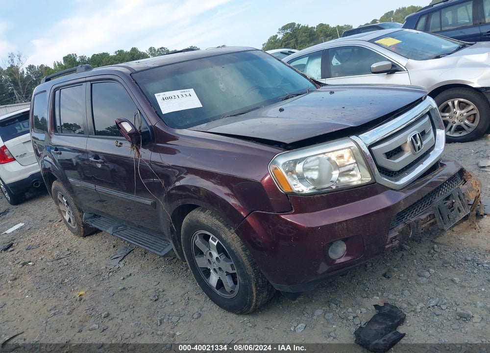 2010 HONDA PILOT TOURING VIN: 5FNYF4H90AB004600