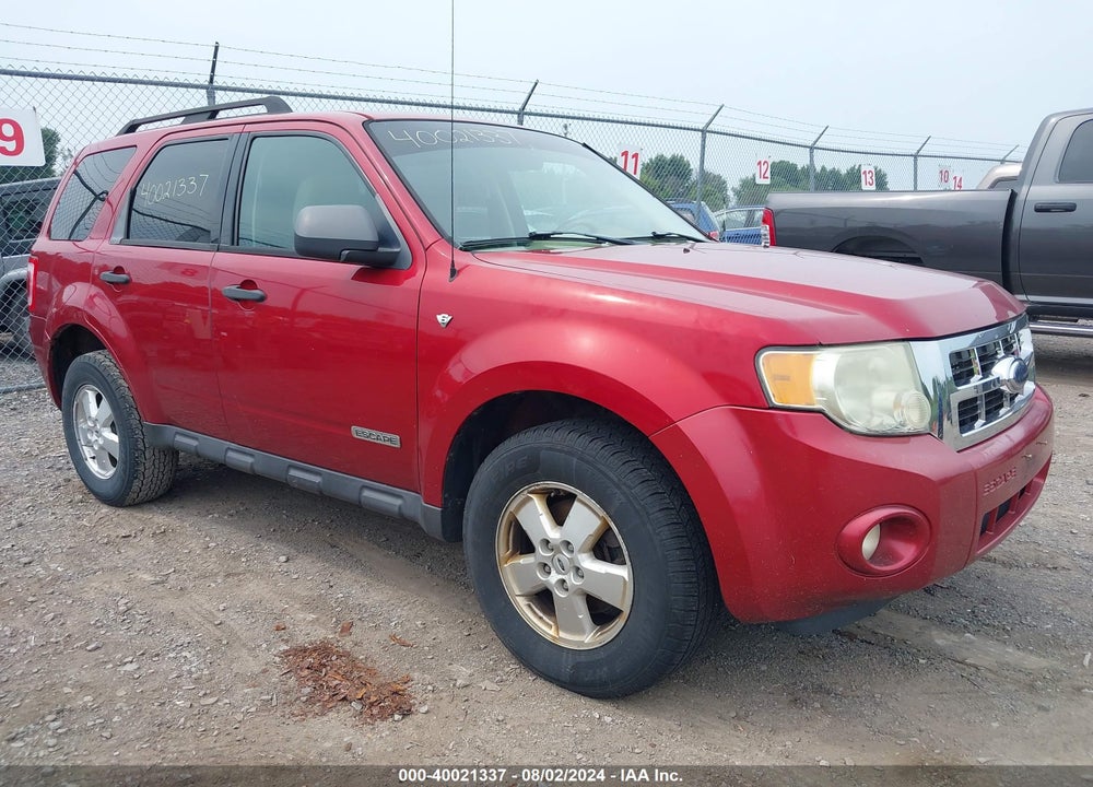 2008 FORD ESCAPE XLT VIN: 1FMCU03108KD30450