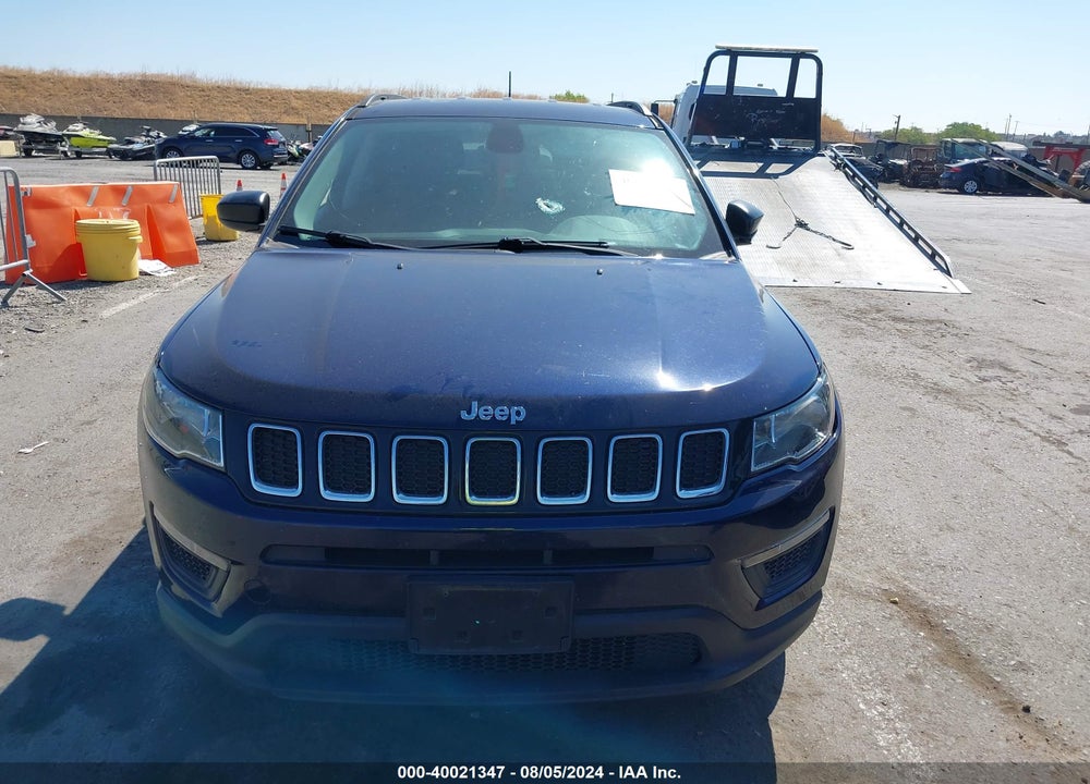 2018 JEEP COMPASS SPORT FWD VIN: 3C4NJCABXJT122650