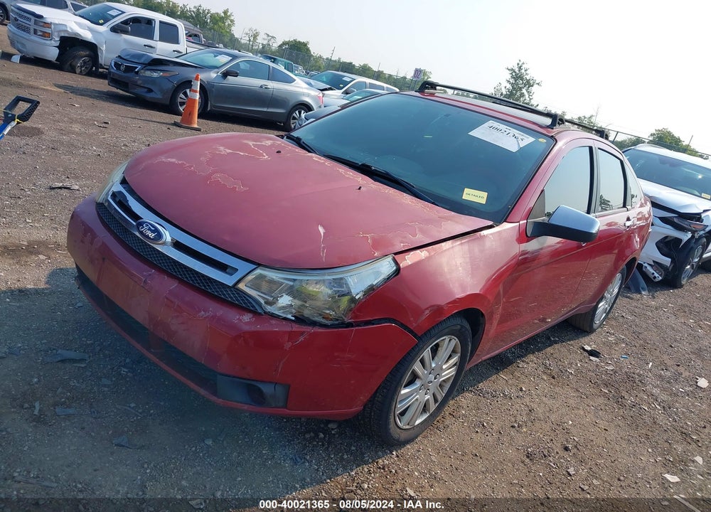 2011 FORD FOCUS SEL VIN: 1FAHP3HNXBW142992