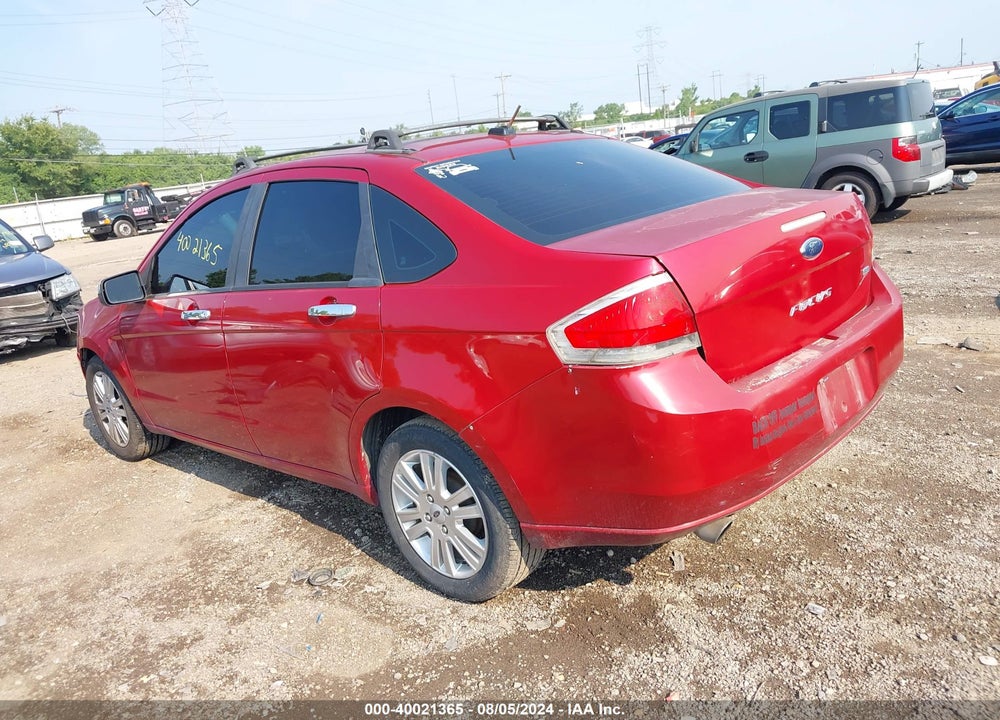 2011 FORD FOCUS SEL VIN: 1FAHP3HNXBW142992
