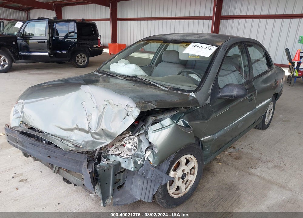 2001 KIA RIO VIN: KNADC123X16519154