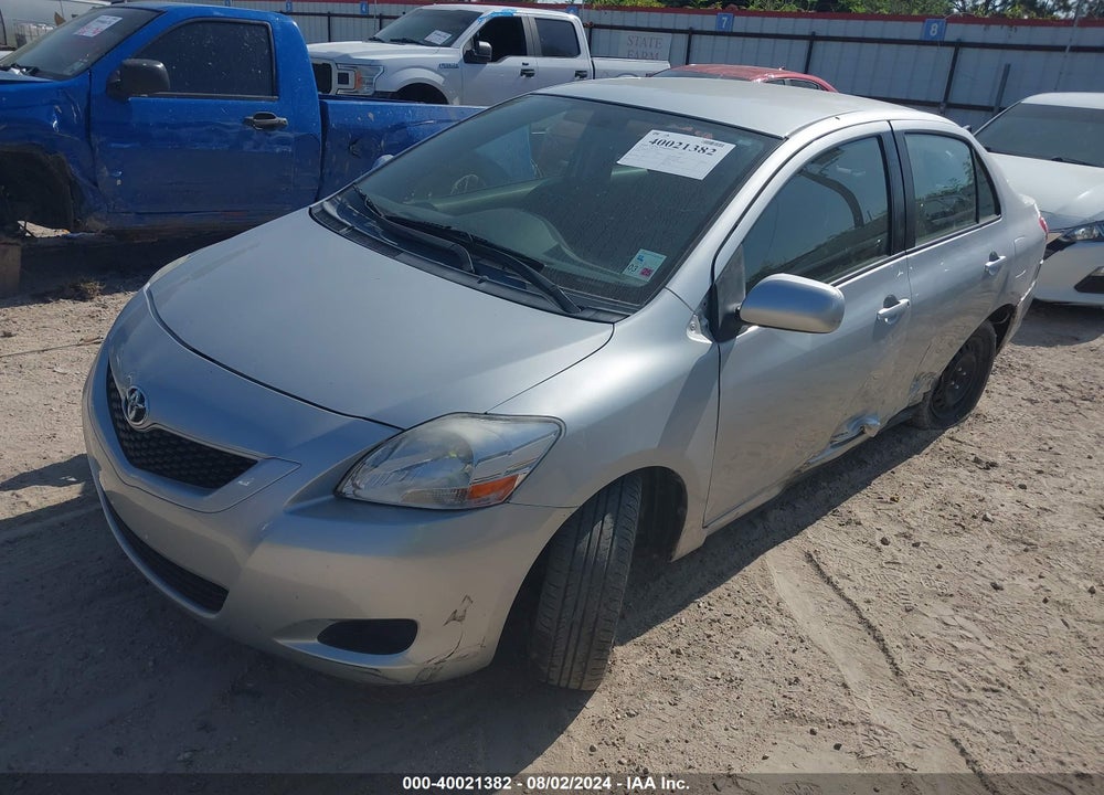 2012 TOYOTA YARIS VIN: JTDBT4K32C1417150