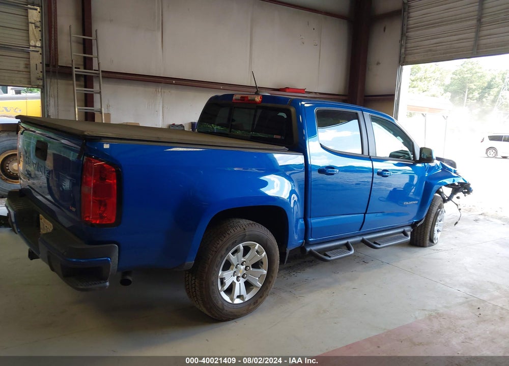 2022 CHEVROLET COLORADO 2WD SHORT BOX LT VIN: 1GCGSCEN5N1187400