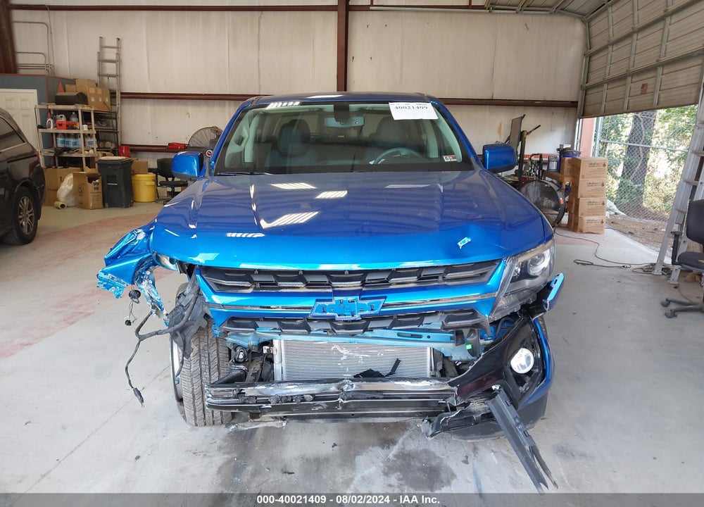 2022 CHEVROLET COLORADO 2WD SHORT BOX LT VIN: 1GCGSCEN5N1187400