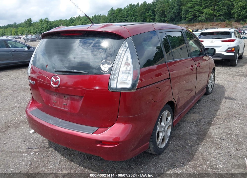 2010 MAZDA 5 GRAND TOURING VIN: JM1CR2WL7A0363817