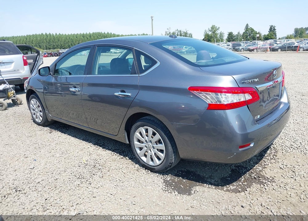 2015 NISSAN SENTRA SV VIN: 3N1AB7AP4FY381940