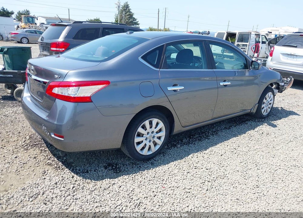 2015 NISSAN SENTRA SV VIN: 3N1AB7AP4FY381940