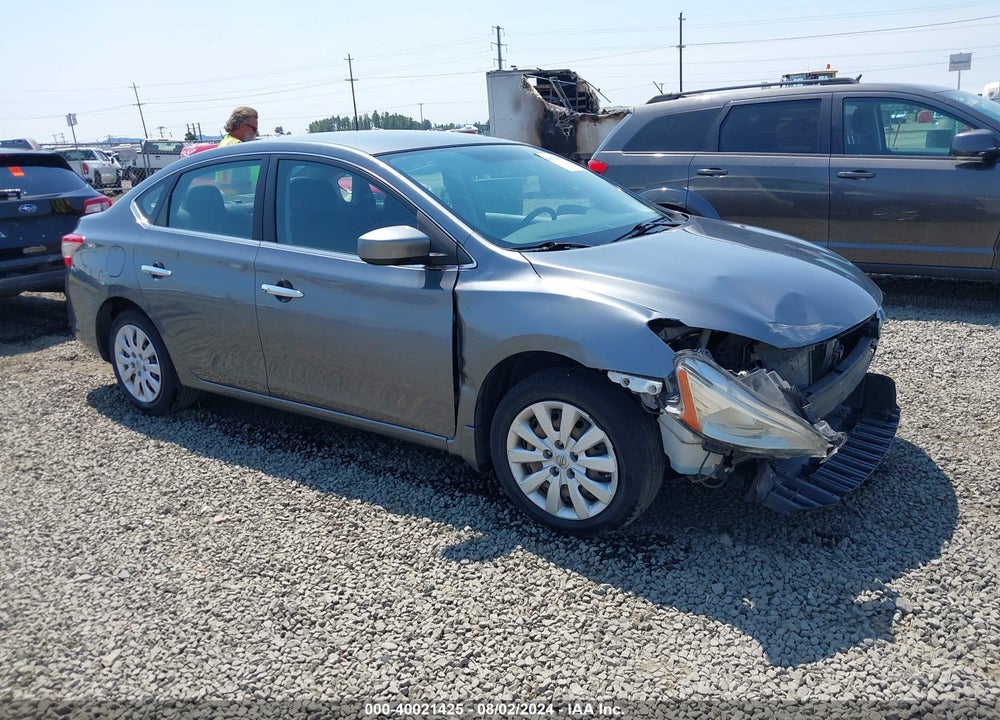 2015 NISSAN SENTRA SV VIN: 3N1AB7AP4FY381940