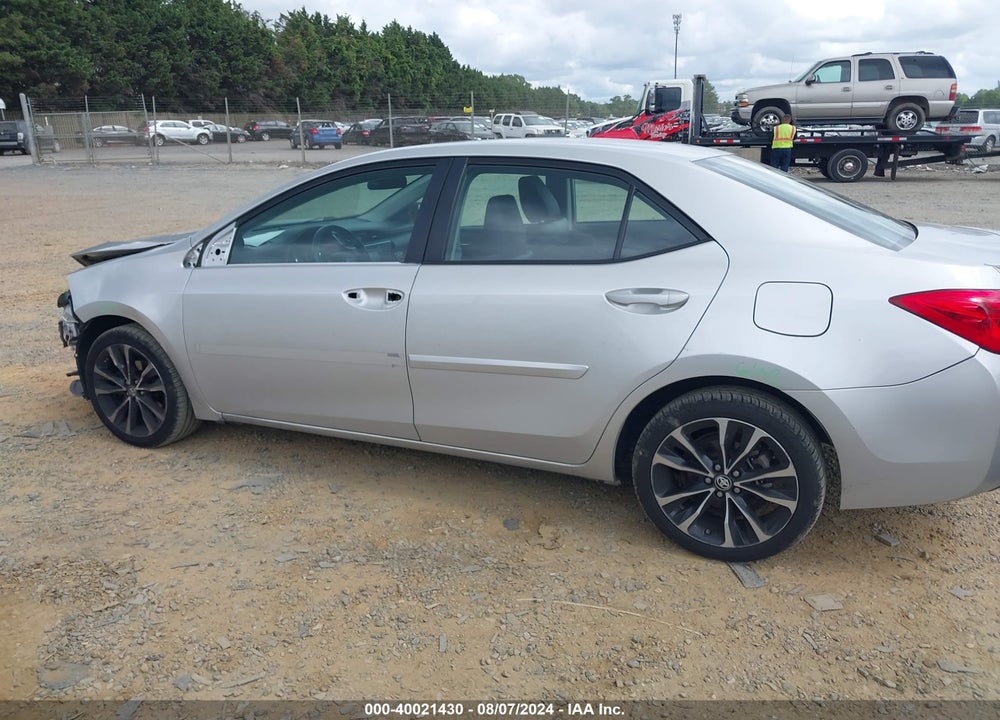 2018 TOYOTA COROLLA SE VIN: 2T1BURHE5JC001816