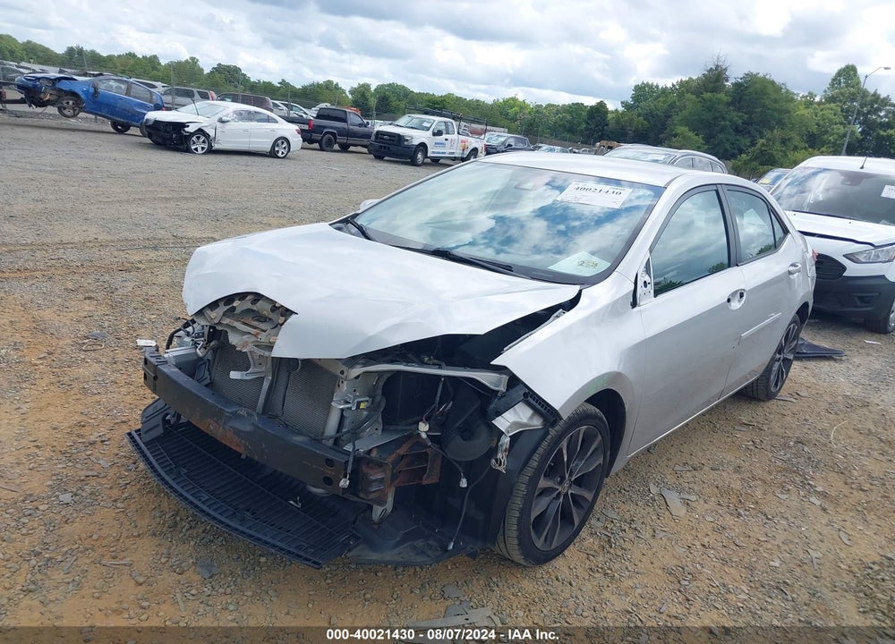2018 TOYOTA COROLLA SE VIN: 2T1BURHE5JC001816
