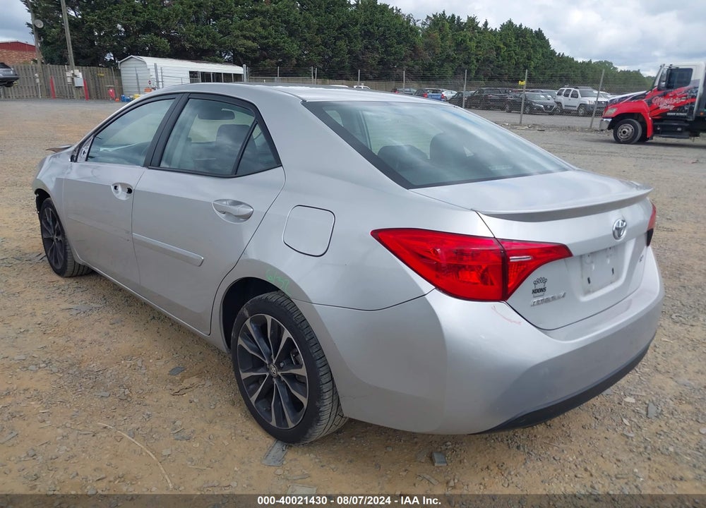 2018 TOYOTA COROLLA SE VIN: 2T1BURHE5JC001816