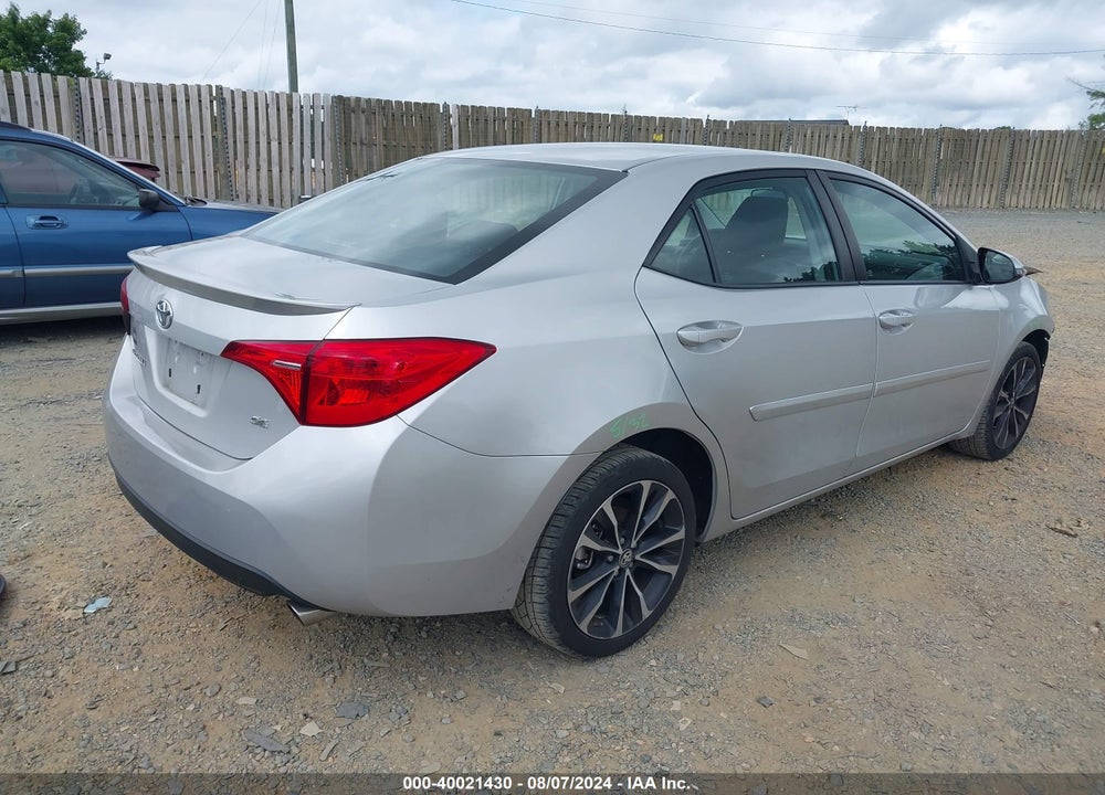 2018 TOYOTA COROLLA SE VIN: 2T1BURHE5JC001816