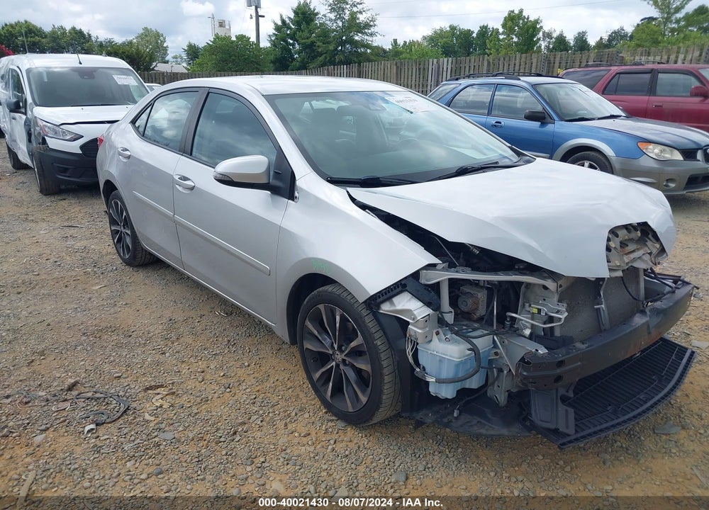2018 TOYOTA COROLLA SE VIN: 2T1BURHE5JC001816