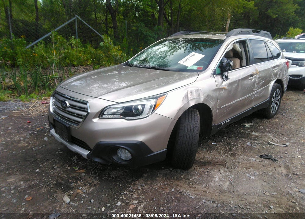 2015 SUBARU OUTBACK 2.5I LIMITED VIN: 4S4BSALC5F3317239