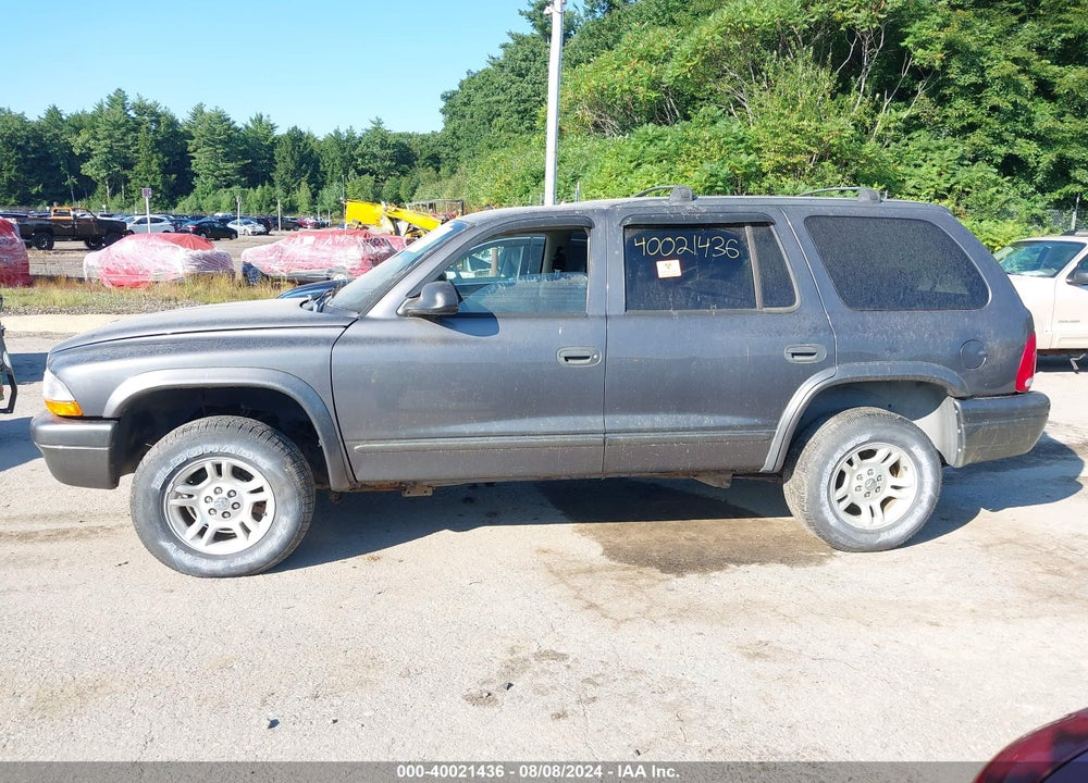 2003 DODGE DURANGO SLT VIN: 1D4HS48Z33F627268