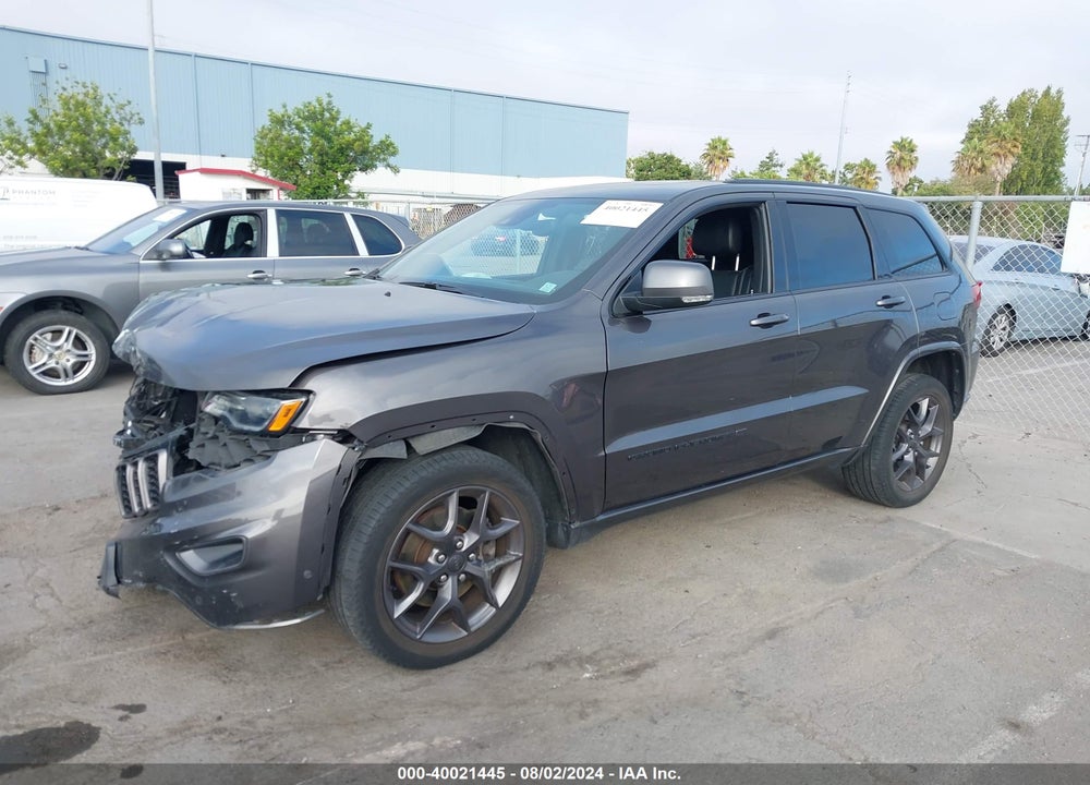 2021 JEEP GRAND CHEROKEE 80TH ANNIVERSARY 4X4 VIN: 1C4RJFBG3MC528475