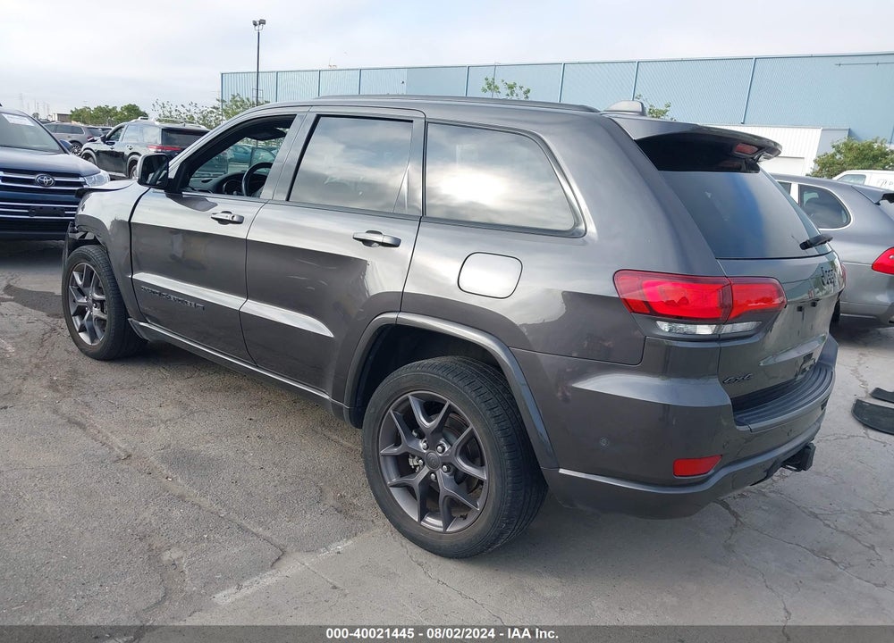 2021 JEEP GRAND CHEROKEE 80TH ANNIVERSARY 4X4 VIN: 1C4RJFBG3MC528475