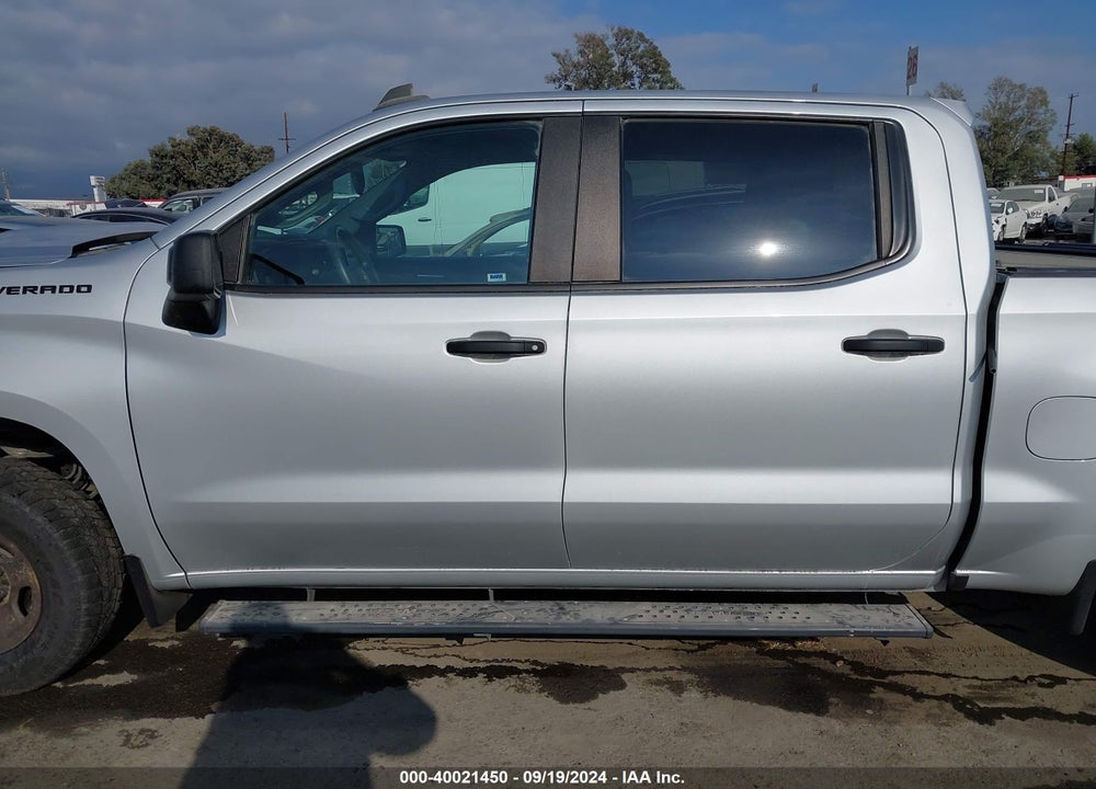 2021 CHEVROLET SILVERADO 1500 2WD SHORT BED CUSTOM VIN: 1GCPWBEH3MZ118942