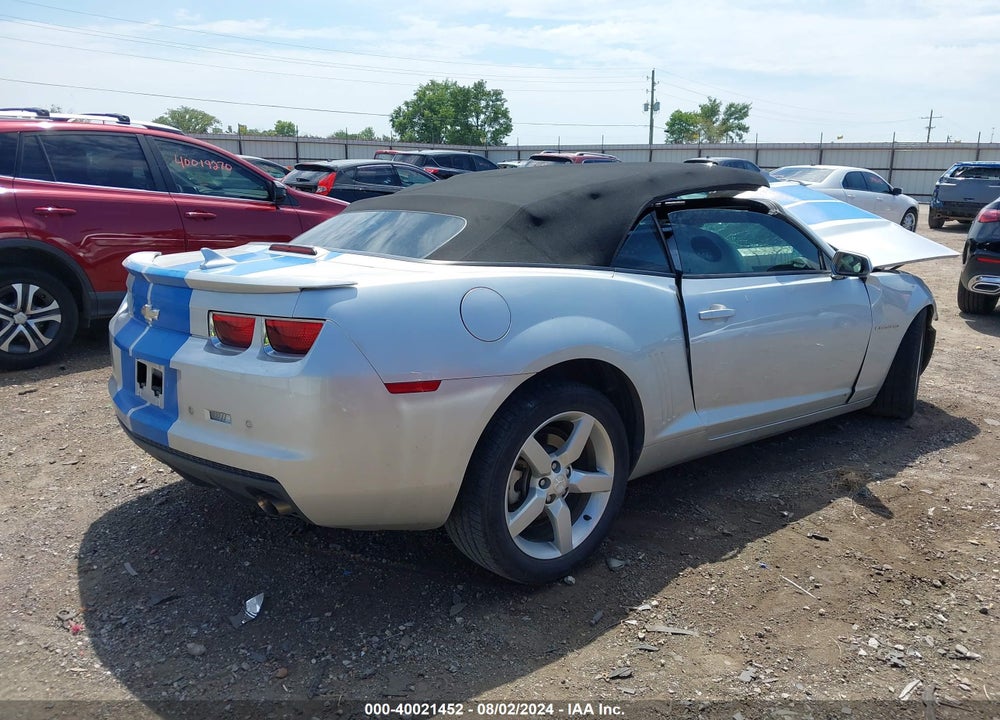 2012 CHEVROLET CAMARO 2LT VIN: 2G1FC3D38C9100552