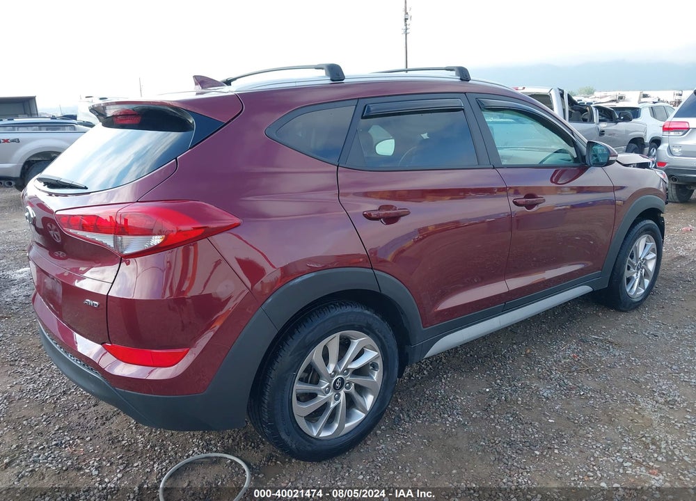 2017 HYUNDAI TUCSON SE PLUS VIN: KM8J3CA43HU529912