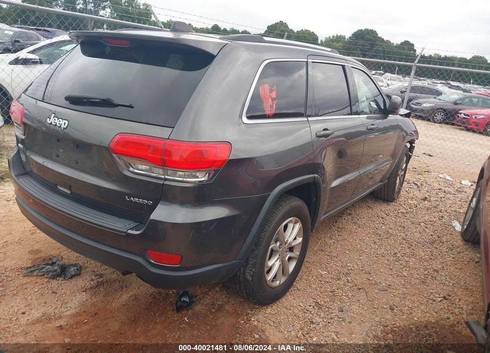 2015 JEEP GRAND CHEROKEE LAREDO VIN: 1C4RJEAG3FC613914