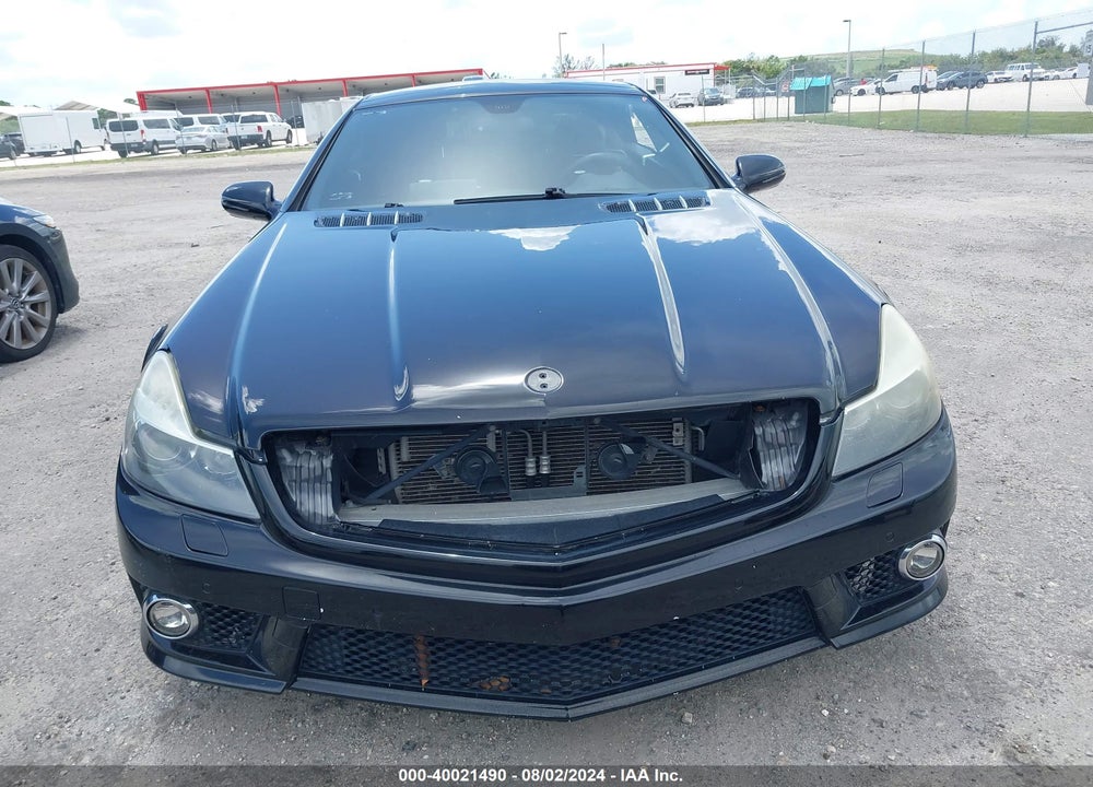 2009 MERCEDES-BENZ SL 63 AMG VIN: WDBSK70F49F156082
