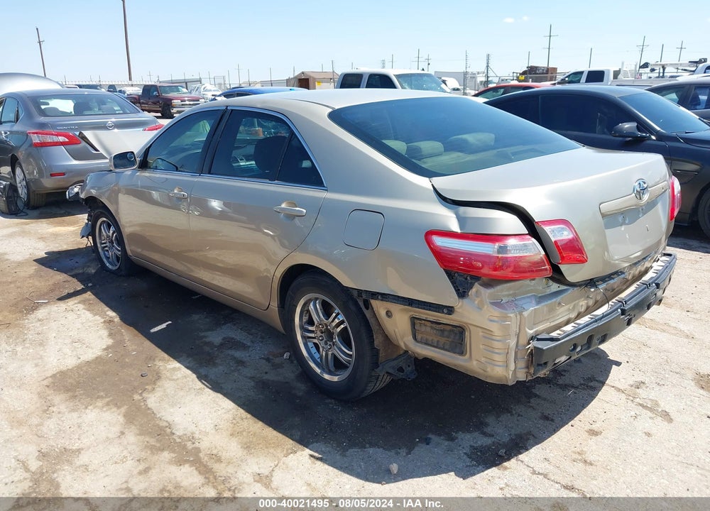 2007 TOYOTA CAMRY LE VIN: 4T1BE46K37U695289