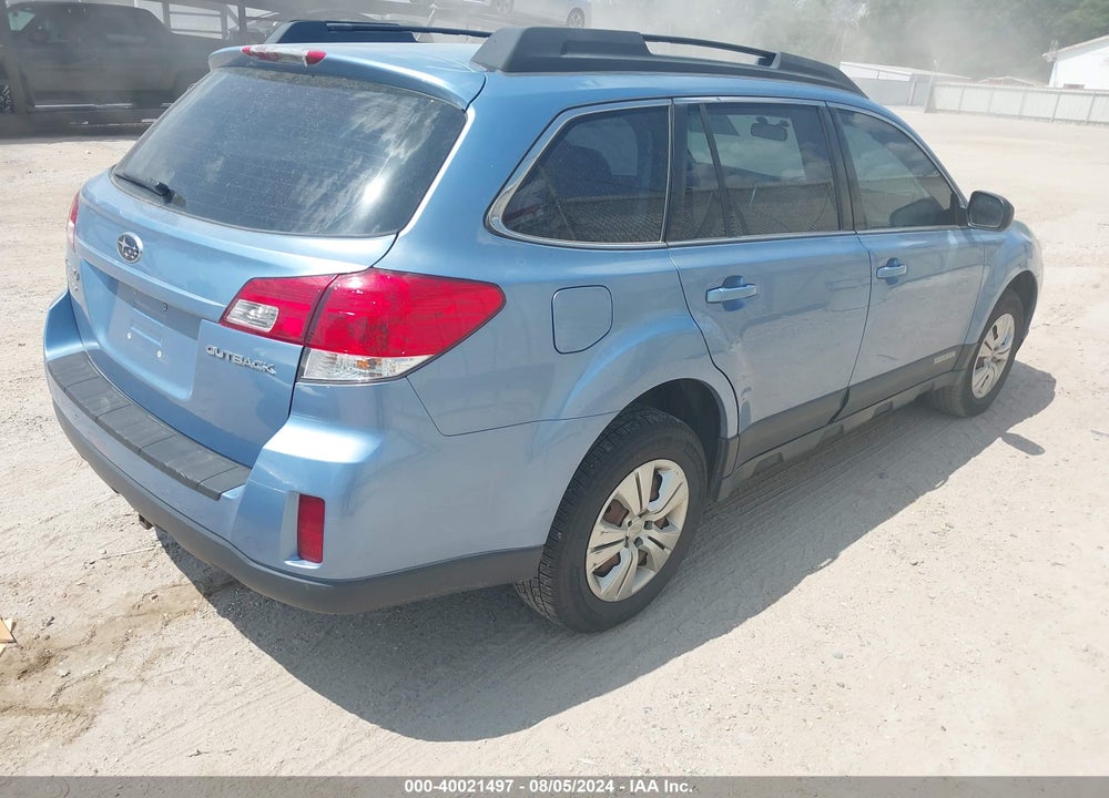 2010 SUBARU OUTBACK 2.5I VIN: 4S4BRCAC1A3350645