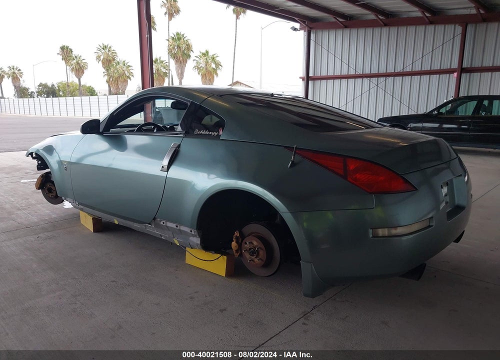 2003 NISSAN 350Z TRACK VIN: JN1AZ34E33T006334
