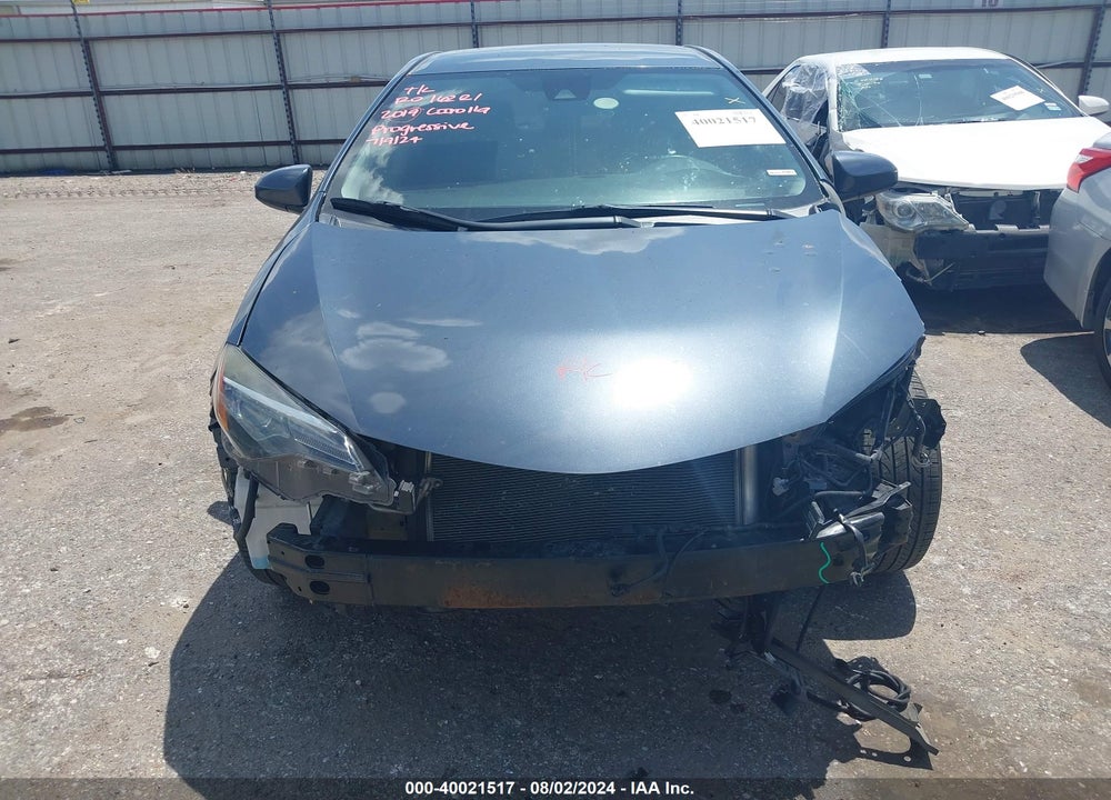 2019 TOYOTA COROLLA LE VIN: 5YFBURHE7KP904518