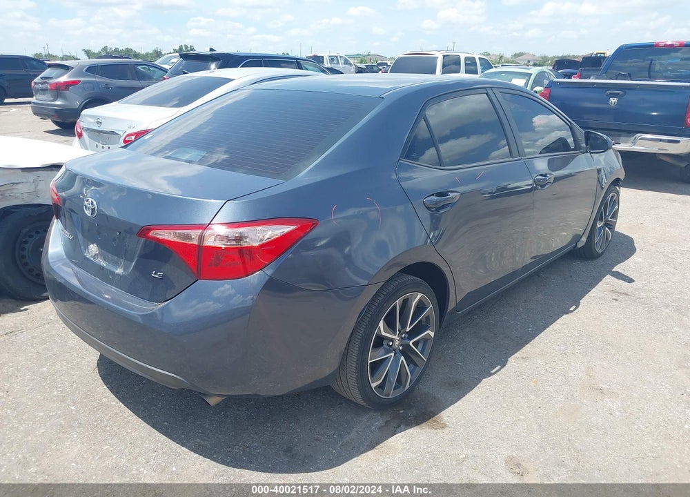2019 TOYOTA COROLLA LE VIN: 5YFBURHE7KP904518