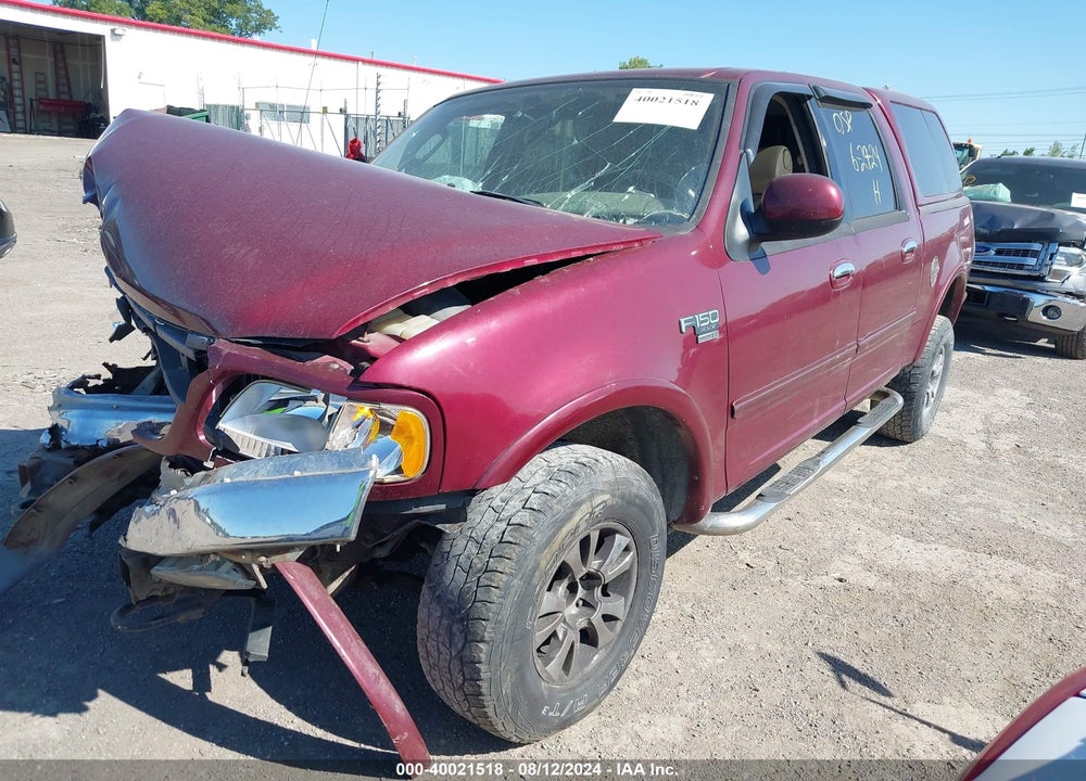 2003 FORD F-150 LARIAT/XLT VIN: 1FTRW08673KB03777