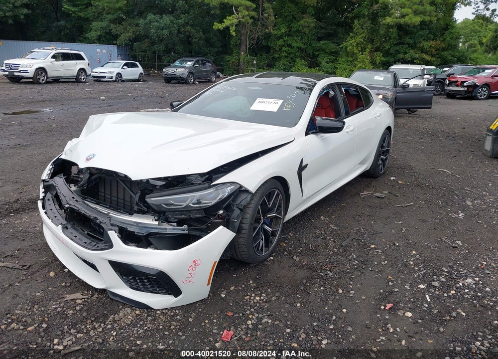2023 BMW M8 GRAN COUPE COMPETITION VIN: WBSGV0C06PCL64114