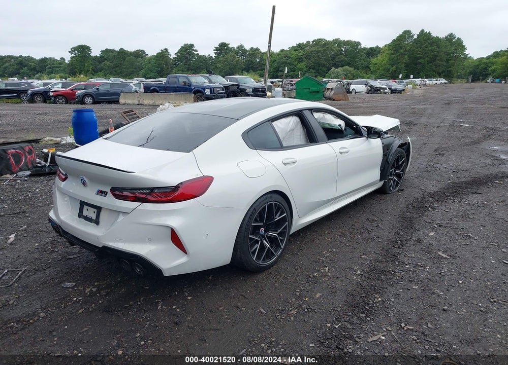 2023 BMW M8 GRAN COUPE COMPETITION VIN: WBSGV0C06PCL64114
