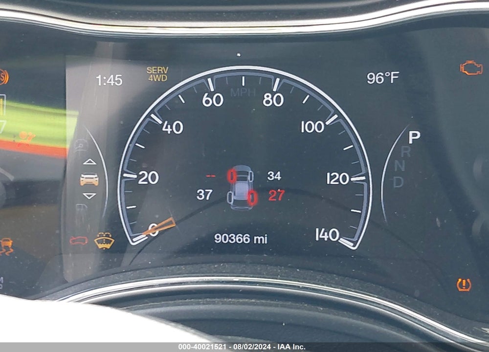 2019 JEEP GRAND CHEROKEE LIMITED 4X4 VIN: 1C4RJFBG7KC739885