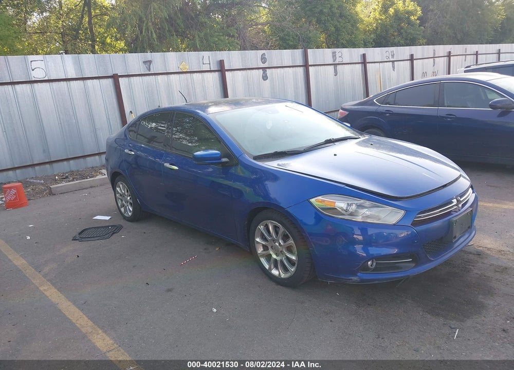 2013 DODGE DART LIMITED VIN: 1C3CDFCH4DD107903